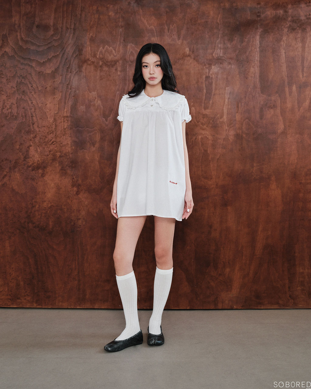 Cloudy Babydoll Dress