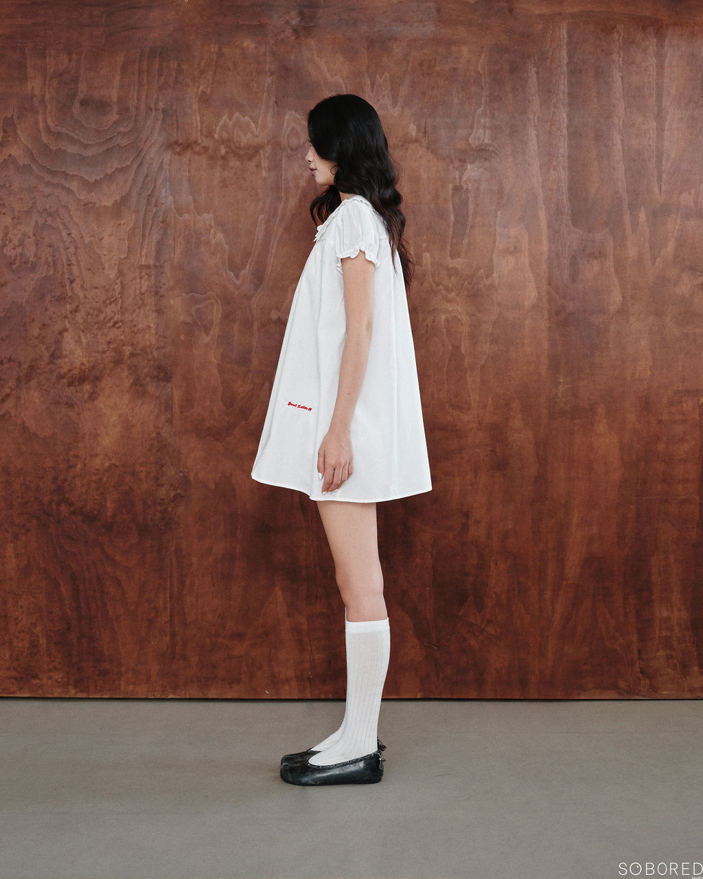 Cloudy Babydoll Dress