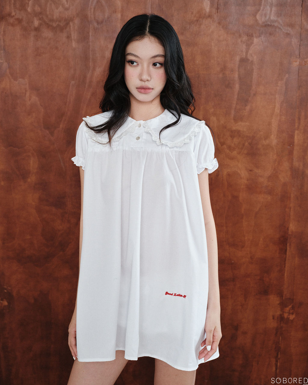 Cloudy Babydoll Dress