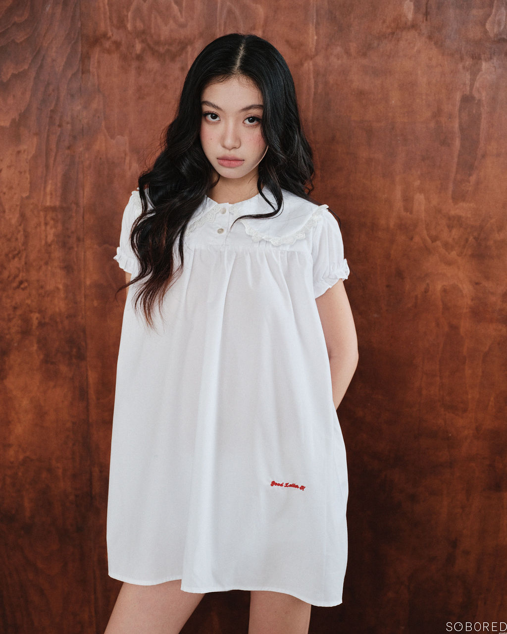 Cloudy Babydoll Dress