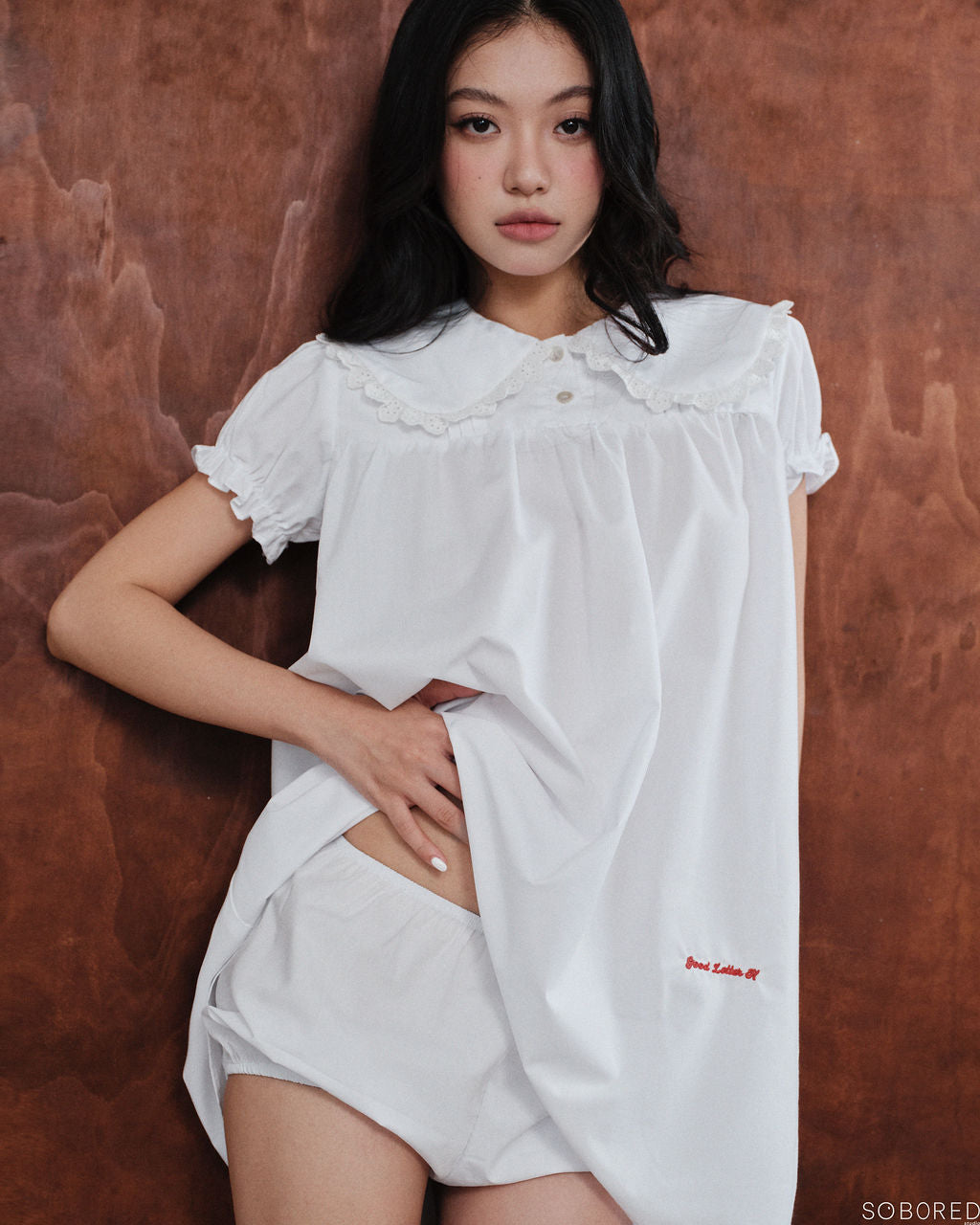 Cloudy Babydoll Dress